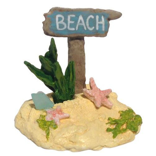 Which Way to the Beach! Wee Forest Folk Sign