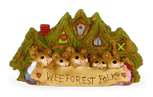 Wee Forest Folk Display Plaque